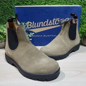 Blundstone 1941 Classic 550 Chelsea Boot Stone Nubuck AU 3 (US Women's 6) New